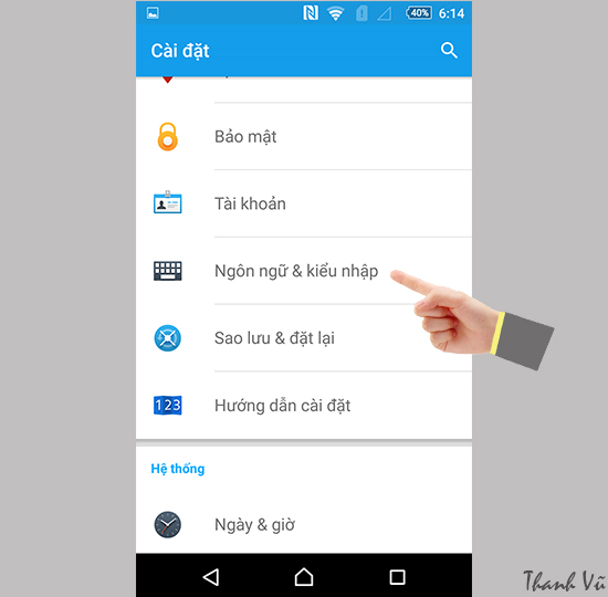 Huong dan tat tien doan tu tren Sony Xperia M5 Single Sim 2